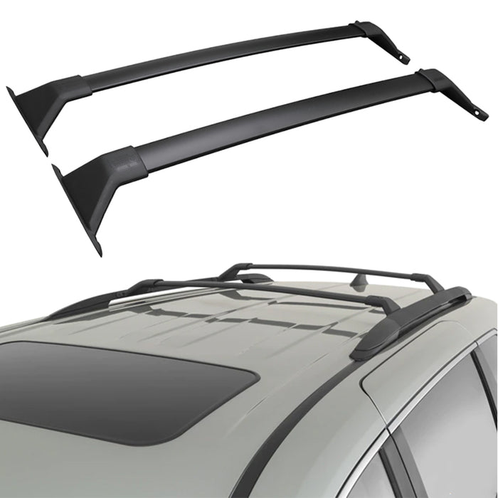 Fit for 2021 2022 Toyota Sienna Cross Bar Roof Rack Crossbar Black Aluminum Alloy