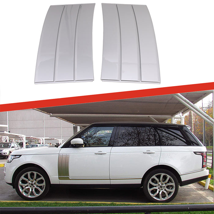 Saremas ABS Side Vent Grille Mesh Grill Silver fit for Land Rover Range Rover L405 2013-2021