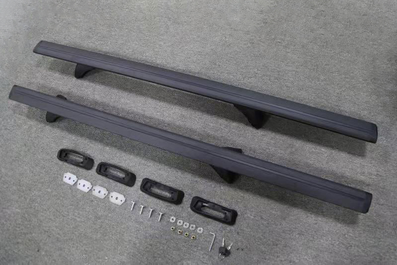 Saremas Universal Adjustable Aluminum Truck Bed Ladder Rack for Pickups with Slide Rail on Tonneau Cover