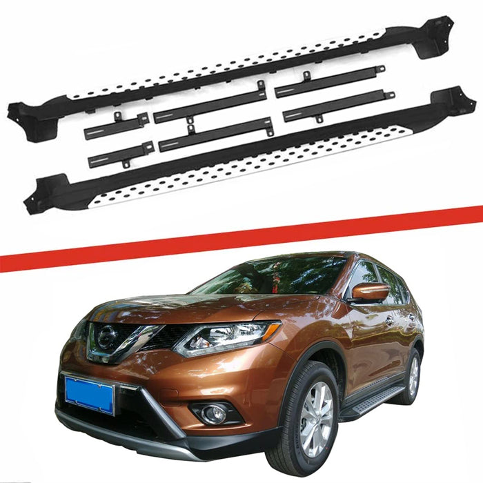 Saremas Durable Running Boards Side Steps Nerf Bars for Nissan Rogue X-trail 2014-2020