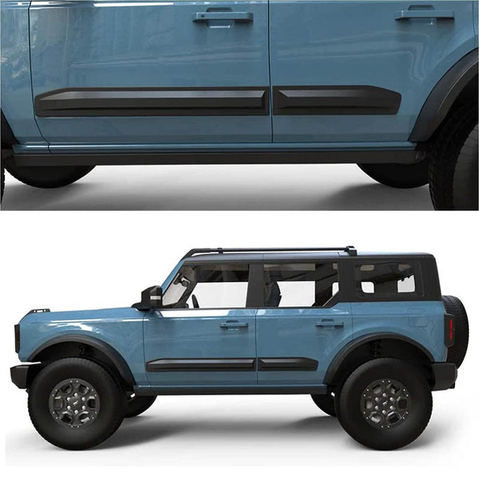For Ford Side Door Handles Cover Trim Exterior Accessories for Ford Bronco  Sport