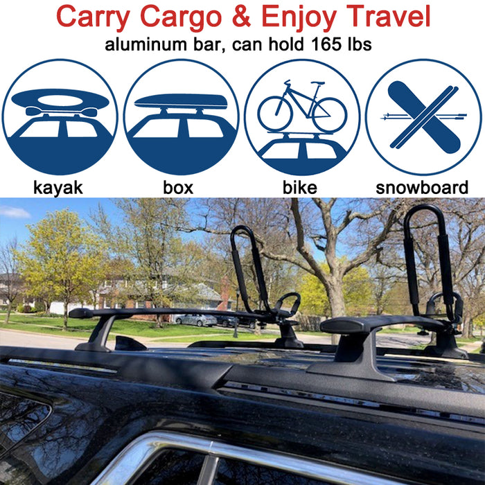 Fit for Chevrolet Chevy Blazer 2018 2019 2020 2021 2022 Roof Rack Crossbar Cross Bar