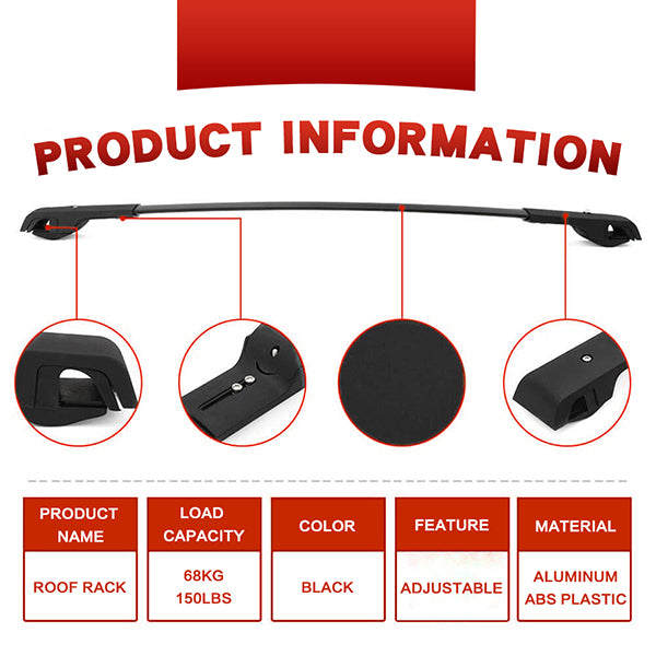 Saremas Roof Racks Crossbars Cross Bars for Nissan Rogue X-trail 2014-2021