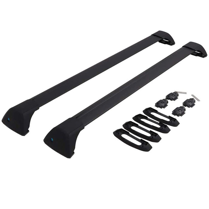 for 2020-2023 Land Rover Defender 90 110 Cross Bars Crossbar Black/Silver Anti-theft with Lock