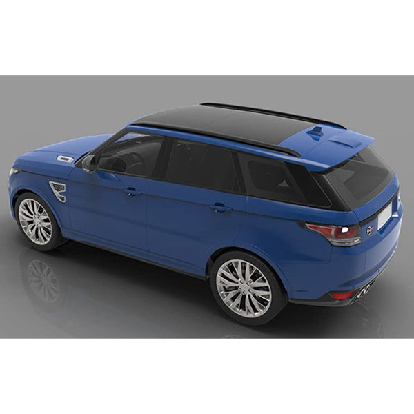 Saremas Black Car Luggage Roof Rails Fit for Land Rover Range Rover Sport L494 2014-2022
