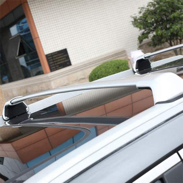 Saremas Luggage Carrier All Silver Crossbars Cross Bars Roof Racks for Honda CRV CR-V 2012-2016