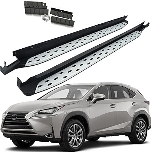 Saremas Car Exterior Accessories Aluminum Alloy Running Boards Side Steps Nerf Bars for Lexus NX NX200t NX300 NX300h 2015-2021