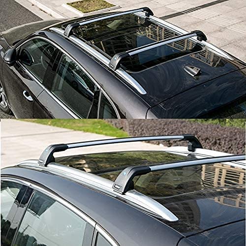 Saremas Adjustable Luggage Carrier Silver Crossbars Cross Bars Roof Racks for Lexus RX RX350 RX350L RX450h RX450hL 2016-2021