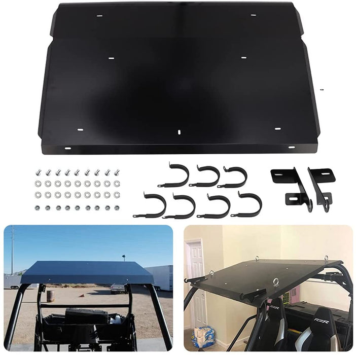 Saremas Black Aluminum Roof Fit for Polaris RZR 800/800 S/XP 900/570-2 Door Model