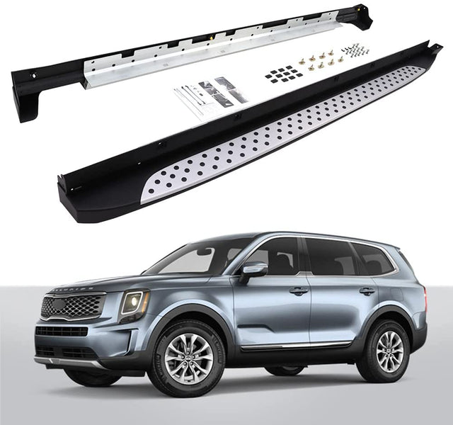 Kia telluride with shop side steps