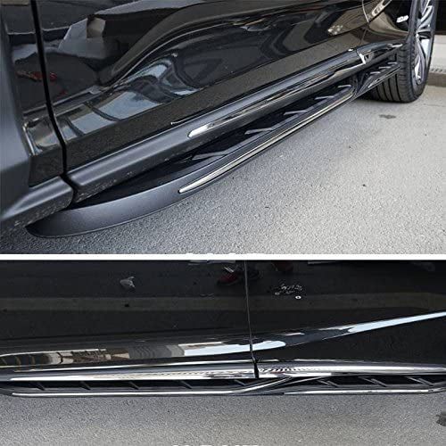 Saremas Auto Black Running Boards Side Steps Nerf Bars for Lexus RX RX350 RX450H 2016-2022