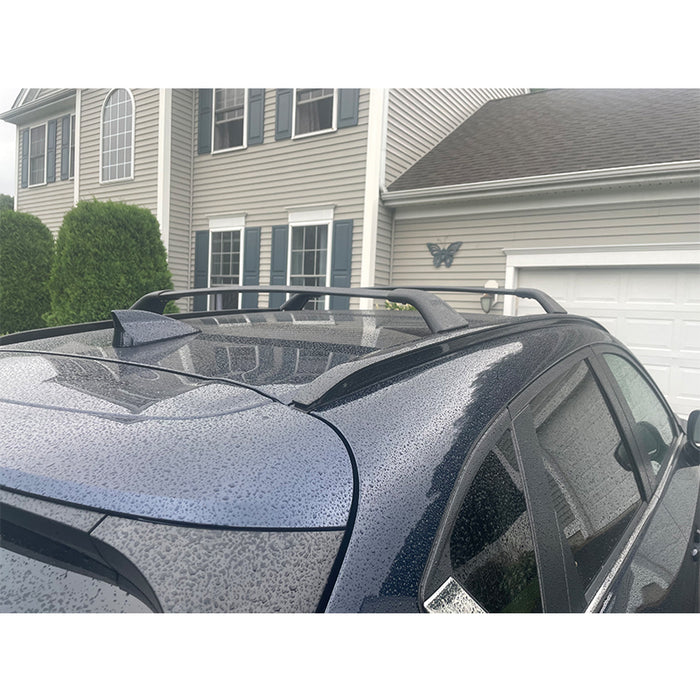 for Mazda CX-5 CX5 2017-2022 Roof Racks Side Rails Black/Silver