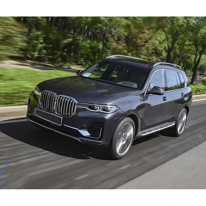 Saremas  Aluminum Running Boards Side Steps for BMW X7 2019-2022