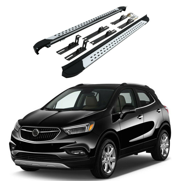 Saremas SUV Running Boards Side Steps Nerf Bars for Buick Encore 2012-2021